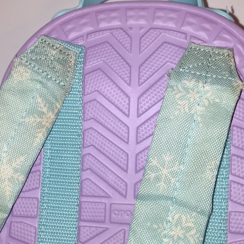 CROCS Lilac Backpack with Frozen Design